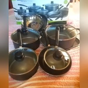 18 pc kitchen cookware